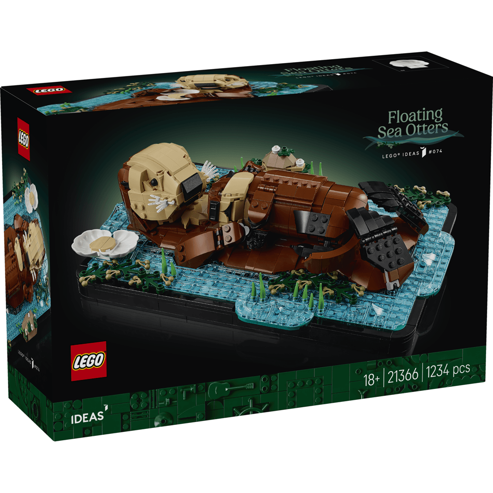  LEGO Ideas Floating Sea Otters 21366